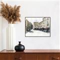 Picture of Around the Block II _GroupedProduct_Rectangle_Landscape_Canvas_Framed_