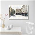 Picture of Around the Block II _GroupedProduct_Rectangle_Landscape_Canvas_Framed_
