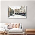 Picture of Around the Block II _GroupedProduct_Rectangle_Landscape_Canvas_Framed_