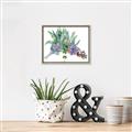 Picture of Succulent Group _GroupedProduct_Rectangle_Landscape_Canvas_Framed_