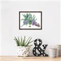 Picture of Succulent Group _GroupedProduct_Rectangle_Landscape_Canvas_Framed_