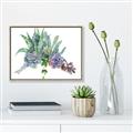 Picture of Succulent Group _GroupedProduct_Rectangle_Landscape_Canvas_Framed_