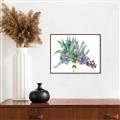 Picture of Succulent Group _GroupedProduct_Rectangle_Landscape_Canvas_Framed_