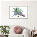 Picture of Succulent Group _GroupedProduct_Rectangle_Landscape_Canvas_Framed_