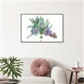 Picture of Succulent Group _GroupedProduct_Rectangle_Landscape_Canvas_Framed_