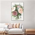 Picture of Wedding Bouquet II _GroupedProduct_Rectangle_Portrait_Canvas_Framed_