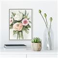 Picture of Wedding Bouquet II _GroupedProduct_Rectangle_Portrait_Canvas_Framed_