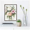 Picture of Wedding Bouquet II _GroupedProduct_Rectangle_Portrait_Canvas_Framed_