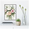 Picture of Wedding Bouquet II _GroupedProduct_Rectangle_Portrait_Canvas_Framed_