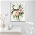 Picture of Wedding Bouquet II _GroupedProduct_Rectangle_Portrait_Canvas_Framed_