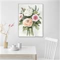 Picture of Wedding Bouquet II _GroupedProduct_Rectangle_Portrait_Canvas_Framed_