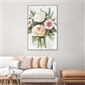 Picture of Wedding Bouquet II _GroupedProduct_Rectangle_Portrait_Canvas_Framed_