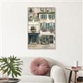 Picture of  Front of house _GroupedProduct_Rectangle_Portrait_Canvas_Framed_