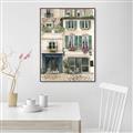 Picture of  Front of house _GroupedProduct_Rectangle_Portrait_Canvas_Framed_