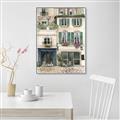 Picture of  Front of house _GroupedProduct_Rectangle_Portrait_Canvas_Framed_