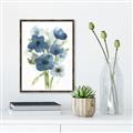 Picture of Blue Poppies I  _GroupedProduct_Rectangle_Portrait_Canvas_Framed_