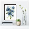 Picture of Blue Poppies I  _GroupedProduct_Rectangle_Portrait_Canvas_Framed_