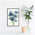 Picture of Blue Poppies I  _GroupedProduct_Rectangle_Portrait_Canvas_Framed_