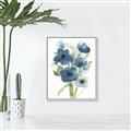 Picture of Blue Poppies I  _GroupedProduct_Rectangle_Portrait_Canvas_Framed_
