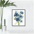 Picture of Blue Poppies I  _GroupedProduct_Rectangle_Portrait_Canvas_Framed_