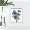 Picture of Blue Poppies I  _GroupedProduct_Rectangle_Portrait_Canvas_Framed_