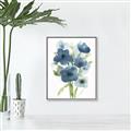Picture of Blue Poppies I  _GroupedProduct_Rectangle_Portrait_Canvas_Framed_