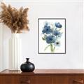 Picture of Blue Poppies I  _GroupedProduct_Rectangle_Portrait_Canvas_Framed_