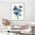 Picture of Blue Poppies I  _GroupedProduct_Rectangle_Portrait_Canvas_Framed_