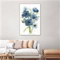 Picture of Blue Poppies I  _GroupedProduct_Rectangle_Portrait_Canvas_Framed_