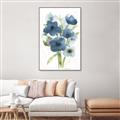 Picture of Blue Poppies I  _GroupedProduct_Rectangle_Portrait_Canvas_Framed_