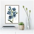 Picture of Blue Poppies II _GroupedProduct_Rectangle_Portrait_Canvas_Framed_
