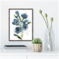 Picture of Blue Poppies II _GroupedProduct_Rectangle_Portrait_Canvas_Framed_