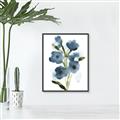 Picture of Blue Poppies II _GroupedProduct_Rectangle_Portrait_Canvas_Framed_