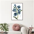 Picture of Blue Poppies II _GroupedProduct_Rectangle_Portrait_Canvas_Framed_
