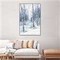 Picture of Winter Tree _GroupedProduct_Rectangle_Portrait_Canvas_Framed_