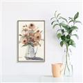 Picture of Summer Flower I _GroupedProduct_Rectangle_Portrait_Canvas_Framed_