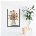 Picture of Summer Flower I _GroupedProduct_Rectangle_Portrait_Canvas_Framed_