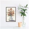 Picture of Summer Flower I _GroupedProduct_Rectangle_Portrait_Canvas_Framed_