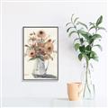 Picture of Summer Flower I _GroupedProduct_Rectangle_Portrait_Canvas_Framed_