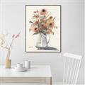 Picture of Summer Flower I _GroupedProduct_Rectangle_Portrait_Canvas_Framed_