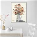 Picture of Summer Flower I _GroupedProduct_Rectangle_Portrait_Canvas_Framed_