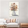 Picture of Summer Flower I _GroupedProduct_Rectangle_Portrait_Canvas_Framed_