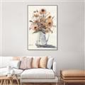 Picture of Summer Flower I _GroupedProduct_Rectangle_Portrait_Canvas_Framed_