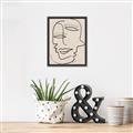 Picture of Two Faced I  _GroupedProduct_Rectangle_Portrait_Canvas_Framed_