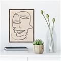Picture of Two Faced I  _GroupedProduct_Rectangle_Portrait_Canvas_Framed_