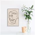 Picture of Two Faced I  _GroupedProduct_Rectangle_Portrait_Canvas_Framed_