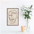Picture of Two Faced I  _GroupedProduct_Rectangle_Portrait_Canvas_Framed_