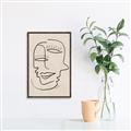 Picture of Two Faced I  _GroupedProduct_Rectangle_Portrait_Canvas_Framed_