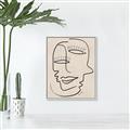 Picture of Two Faced I  _GroupedProduct_Rectangle_Portrait_Canvas_Framed_