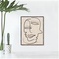 Picture of Two Faced I  _GroupedProduct_Rectangle_Portrait_Canvas_Framed_